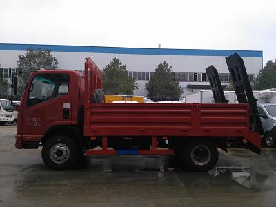凱馬藍牌小挖機拖車